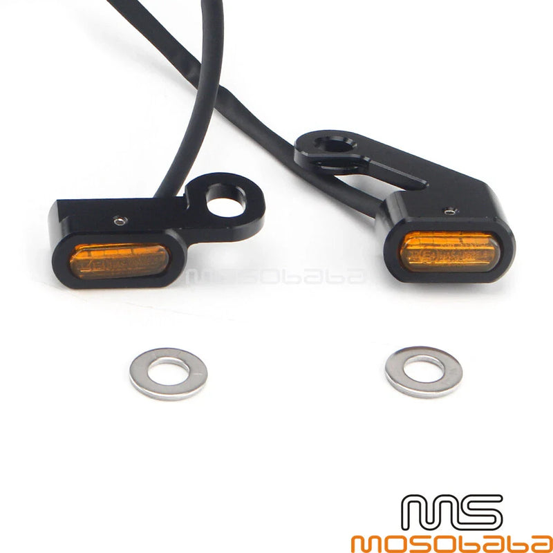 Harley Touring Softail Mini Amber LED Turn Signal Lights