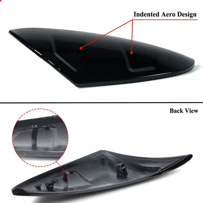 Lexus IS ES RC LS UX M Style Replacement Mirror Cover Caps Gloss Black (2021-Present)