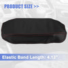 Honda Civic (2006-2011) Black / Red Microfiber Leather Armrest Cover Pad
