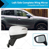 Mazda CX-5 (2015-2016) No Blind Spot, 8 Wires, White LH Door Wing Mirror