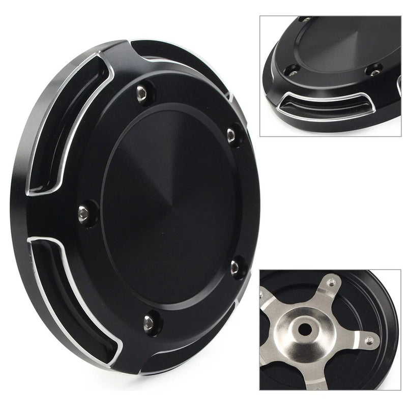 Harley Dyna Softail Touring Road King Glide Black CNC Air Cleaner Insert
