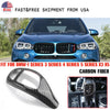 BMW F30 F20 F10 F15 F25 X5 X3 Carbon Fiber Gear Shift Knob Cover (2012-2019)