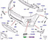 Land Rover Range Rover Evoque Left Front Lower Fog Lamp Bezel (2012-2017)
