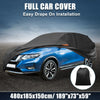 Nissan X-TRAIL (2010-2023) Black Waterproof 210D-PU Oxford Vehicle Cover