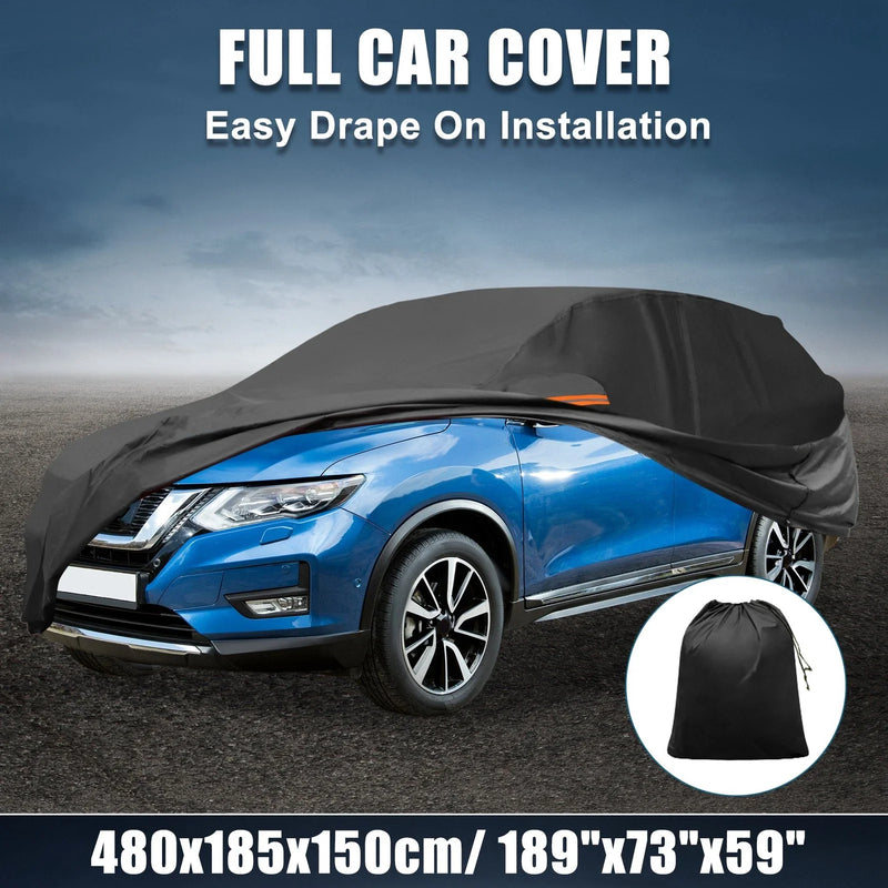 Nissan X-TRAIL (2010-2023) Black Waterproof 210D-PU Oxford Vehicle Cover
