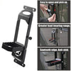 Jeep Wrangler Black Door Hinged Step Pedals Foot Pegs (2007-2023)