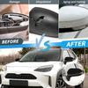 Toyota Yaris Gloss Black Wing Door Mirror Cover Caps (2012-2019)