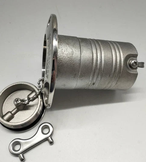 Marine Applications 316 Stainless Steel Deck Filler 2"/50mm