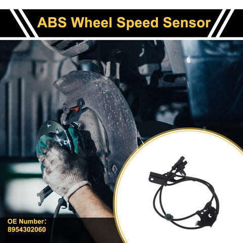 Toyota Hilux ABS Wheel Speed Sensor 1 Pc Left Front (2015–2018)