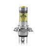 Pair H4 4300K Yellow 100W LED Headlight Bulbs Foglight 2835 Chip 20SMD