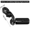 Harley Foot Pegs / Short Angled Mount / Pedal
