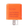 LED Turn Signal Light Bulb - Orange 12V 2-Pin Flasher Relay