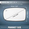 Chrysler 200 Heated Mirror Glass Left Driver Side (2011-2016)
