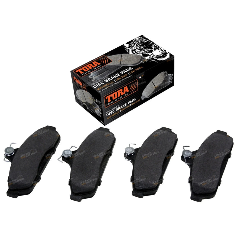 Commodore VL 2 x Front Disc Rotors + Brake Pads (1986–1992)
