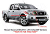 Nissan Navara D40 Headlight Covers (2005-2013)