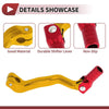 Bosuer M4 Gold Tone Folding Motorcycle Gear Shifter Lever