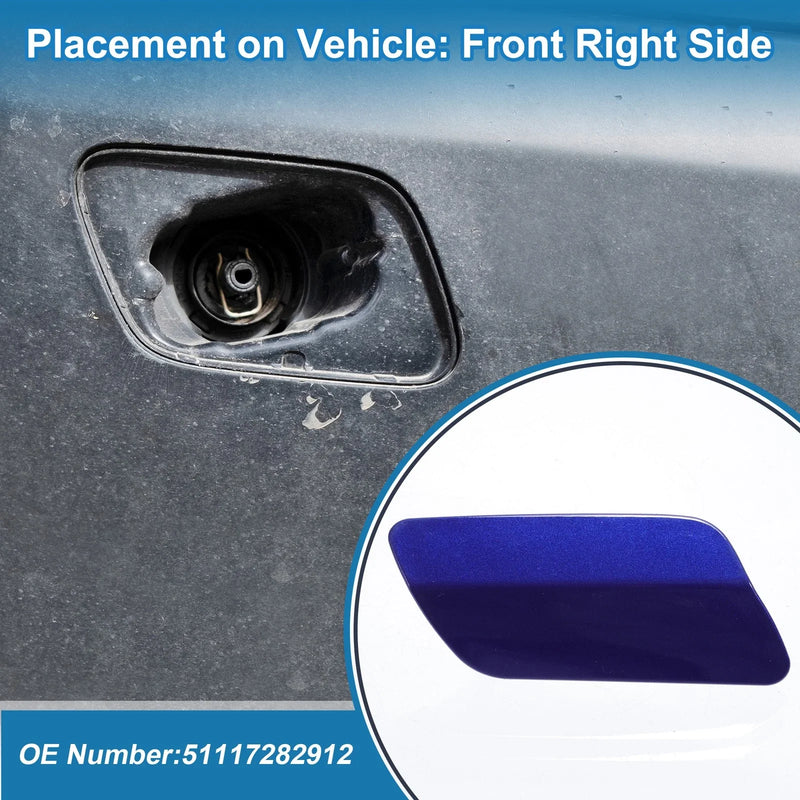 BMW 640i Front Right Washer Nozzle Cover Cap (2012-2015)