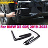BMW X5 G05 2 x Glossy Black ABS Front Fog Light Lamp Cover Trim (2019–2023)