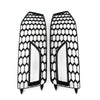 Audi A4 B8.5 Honeycomb Front Bumper Fog Light Grille Covers (2013-2016)