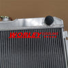 Ford Mustang V8 289 / 302 / 351 3 Row Alloy Radiator & Shroud & Fan (1968-1969)
