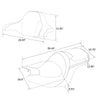 Honda Goldwing 1800 Tour Driver & Passenger Seat Backrest (2018-2020)