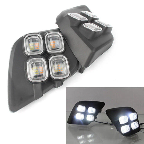 Toyota Hilux Vigo Revo LED DRL Fog Lights (2015-2017)