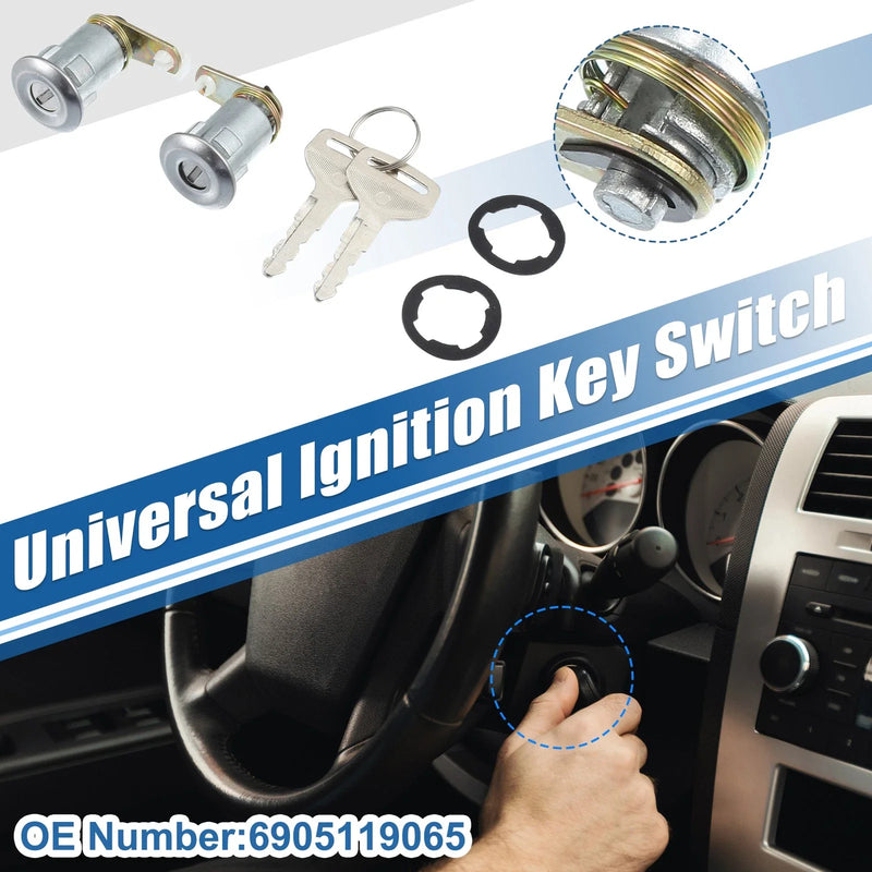Toyota Land Cruiser Set Ignition Switch Cylinder with Key