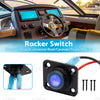Boat, Caravan, Truck, Marine 12V 1 Gang Toggle Rocker Switch Panel ON/OFF