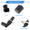 BMW E46 330d 2.9 (1999-2005) 1 Pc Black Crankshaft Position Sensor