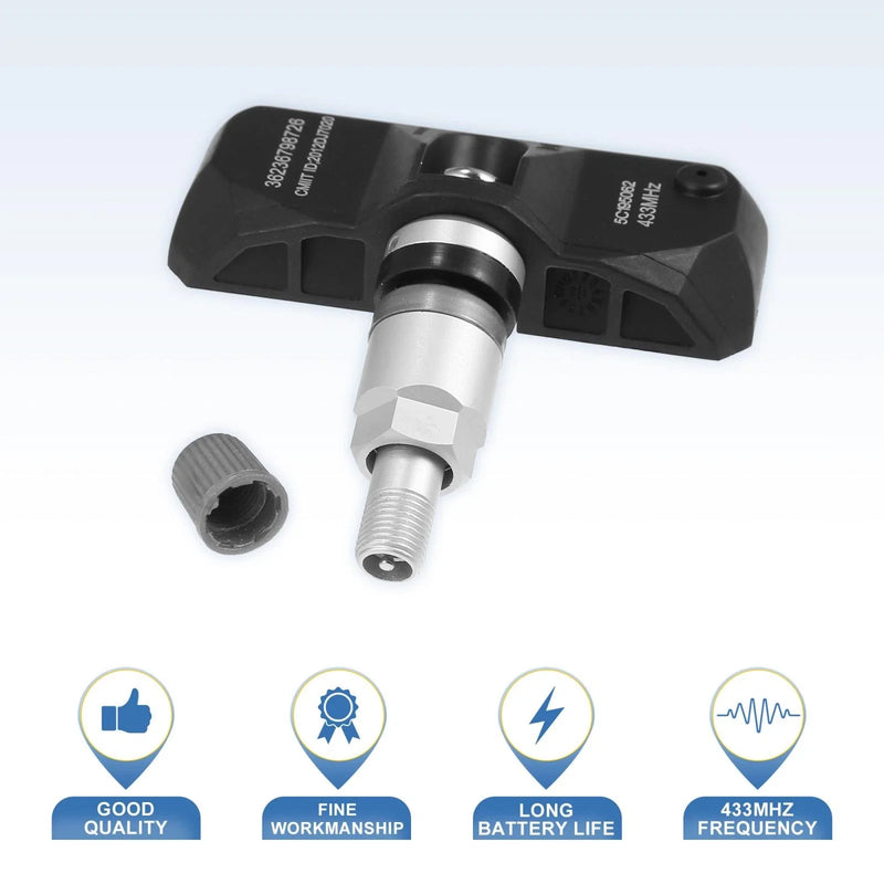 BMW 328i 528i 535i 4 x Tire Pressure Sensors TPMS (2007-2013)