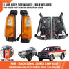 Nissan Navara D21 Black Side Corner Turn Signal Light (86-92)