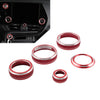 Lexus NX250 NX350h Red Console Volume AC Switch Button Ring (2022-2024)