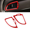 Kia Stinger (2018-2023) Red RHD Dashboard Air Vent Outlet Cover Trim