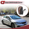 Subaru XV Crosstrek Brown Carbon Fiber Gear Shift Knob Cover (2013-2015)