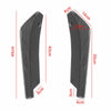 BMW F30 / F31 / F32 / F33 / F22 Carbon Fiber Rear Splitter Canards (2013–2020)