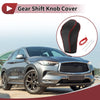 Infiniti FX35 (2009-2013) Black Red Gear Shift Knob Cover
