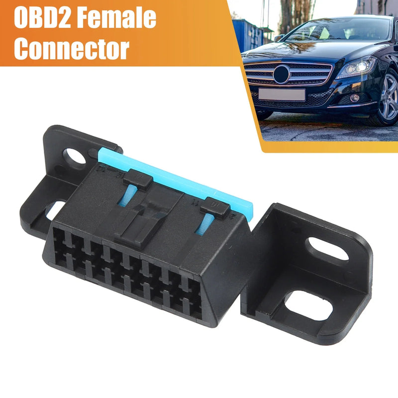 Jeep 16 Pin OBD Female Connector 2 x Plug Shell with Terminals