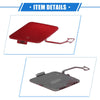 BMW 3 F30 (2012-2015) Red Rear Bumper Tow Hook Eye Hole Cover