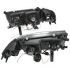 Landcruiser FJ80R FZJ80 1990~1992 Black Halo Projector Headlights with LED