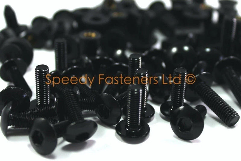 Kawasaki 636 Ninja ZX-6R Fork Cap Windshield Bolt Kit (2005–2008)