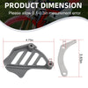 Honda CR125R Front Sprocket Guard w/ Chain Guide Case Saver (1998–2007)