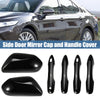 Toyota Camry Car Side Door Mirror Cap & Handle Cover (2018-2023)