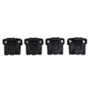 Lock Catcher 4 x Glass Plastic