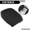 JEEP Wrangler 2011-2018 Neoprene Black Center Console Lid Armrest Cover