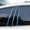 Honda CRV Door Trim Covers 6 x Black Window Pillar Posts (2007-2011)