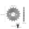 Motorcycle Dirt Bike 428 Chain 17T 20mm Front Engine Sprocket