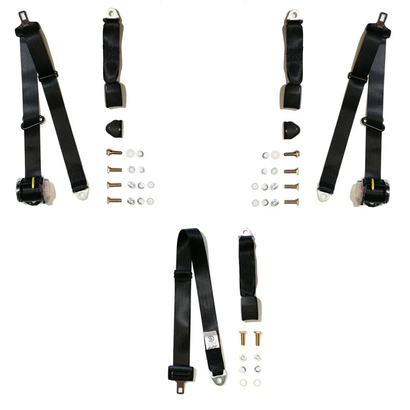 Toyota Sprinter AE CE110 Sedan Rear Seat Belt Set (1992-1997)
