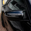 BMW G20 G21 G22 G30 G31 G11 G14 G15 Gloss Black Side Mirror Cover Caps (2019-2023)