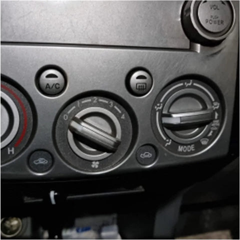 Ford Ranger PJ / PK, Mazda BT-50 3Pcs Heater Fan Control Knobs (2006-2011)