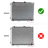 Mitsubishi Pajero NM NP NS NT 3.0 3.5 3.8 Petrol 26MM Radiator (2000-)